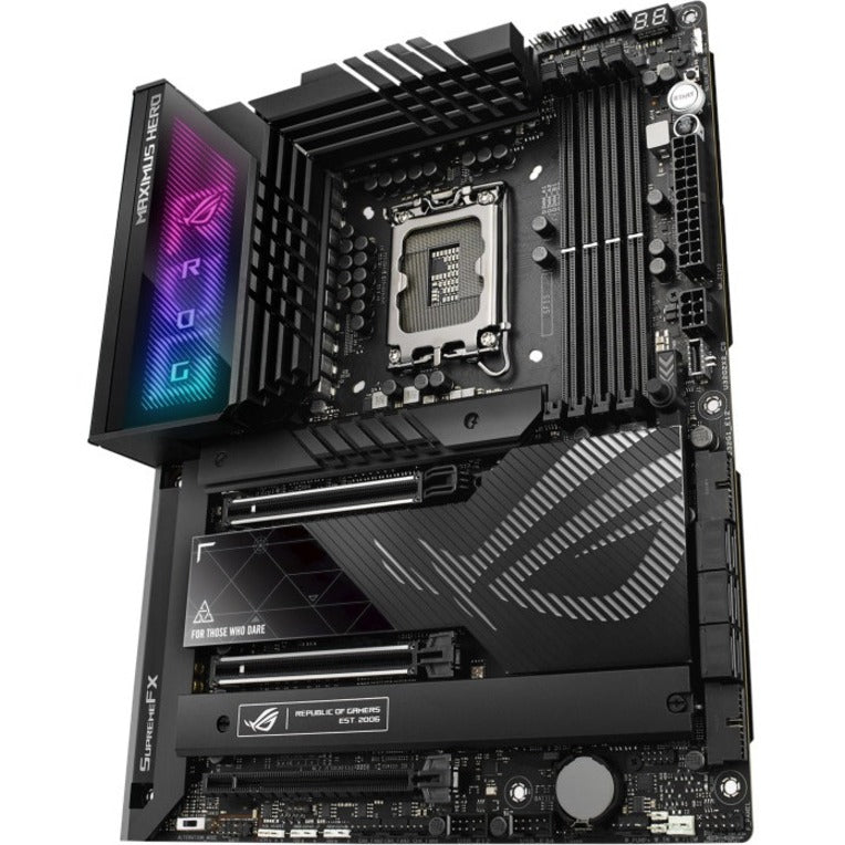Asus ROG Maximus Z790 Hero Maximus Z790 Hero Gaming Desktop Motherboard - Intel Z790 Chipset - Socket LGA-1700 - ATX