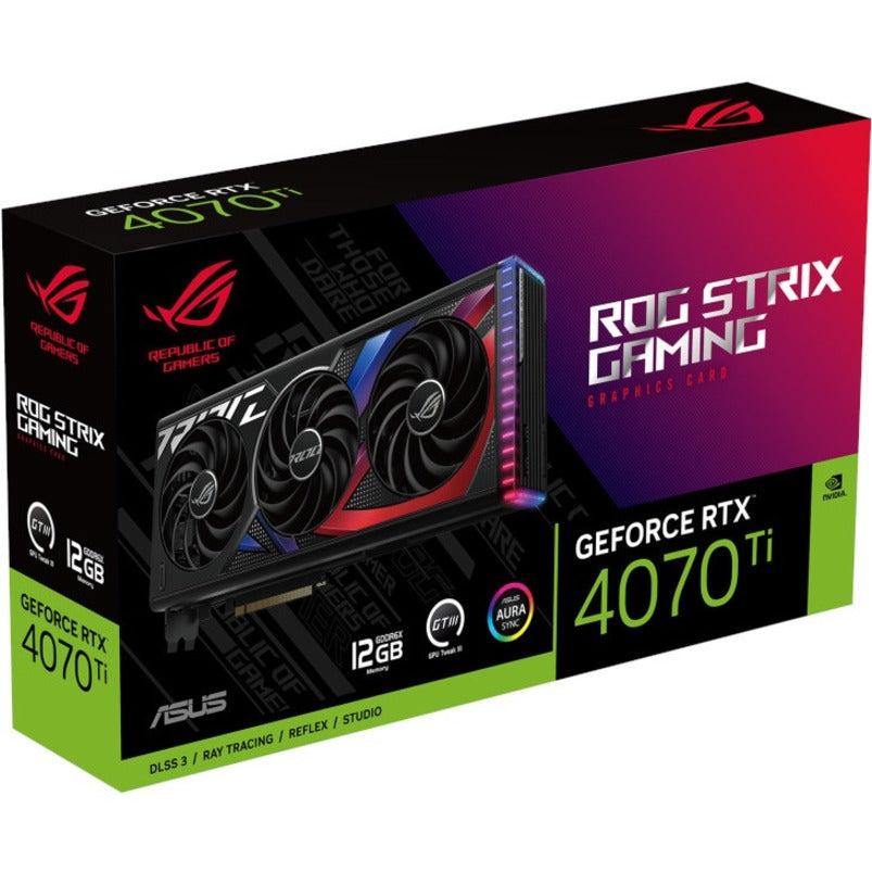 Asus ROG NVIDIA GeForce RTX 4070 Ti Graphic Card - 12 GB GDDR6X