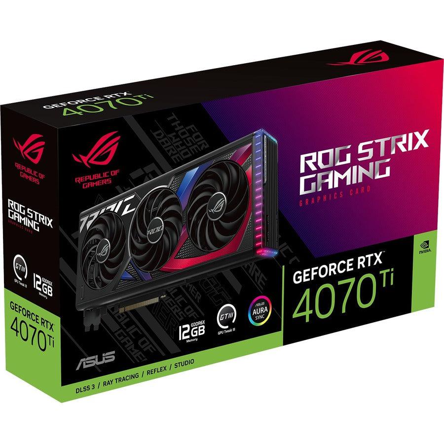 Asus ROG NVIDIA GeForce RTX 4070 Ti Graphic Card - 12 GB GDDR6X ROGSTRXRTX4070T12GGM