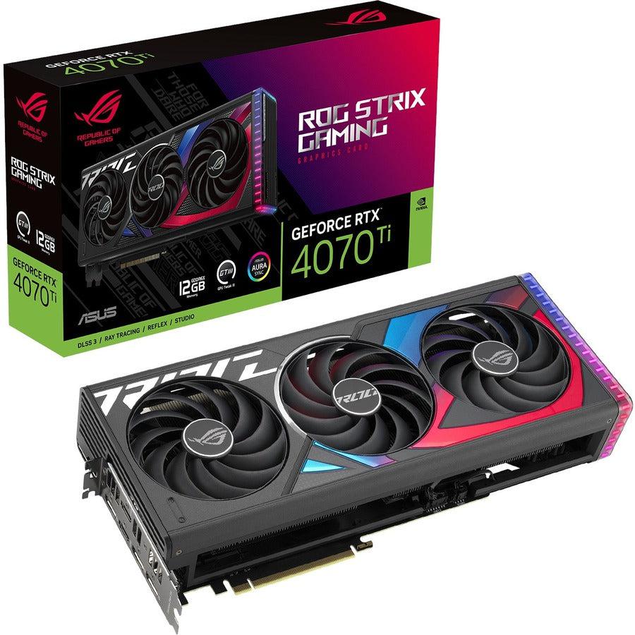 Asus ROG NVIDIA GeForce RTX 4070 Ti Graphic Card - 12 GB GDDR6X ROGSTRXRTX4070T12GGM