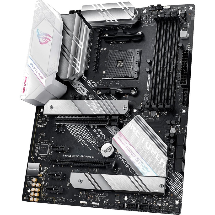 Asus ROG Strix B550-A GAMING Desktop Motherboard - AMD B550 Chipset - Socket AM4 - ATX