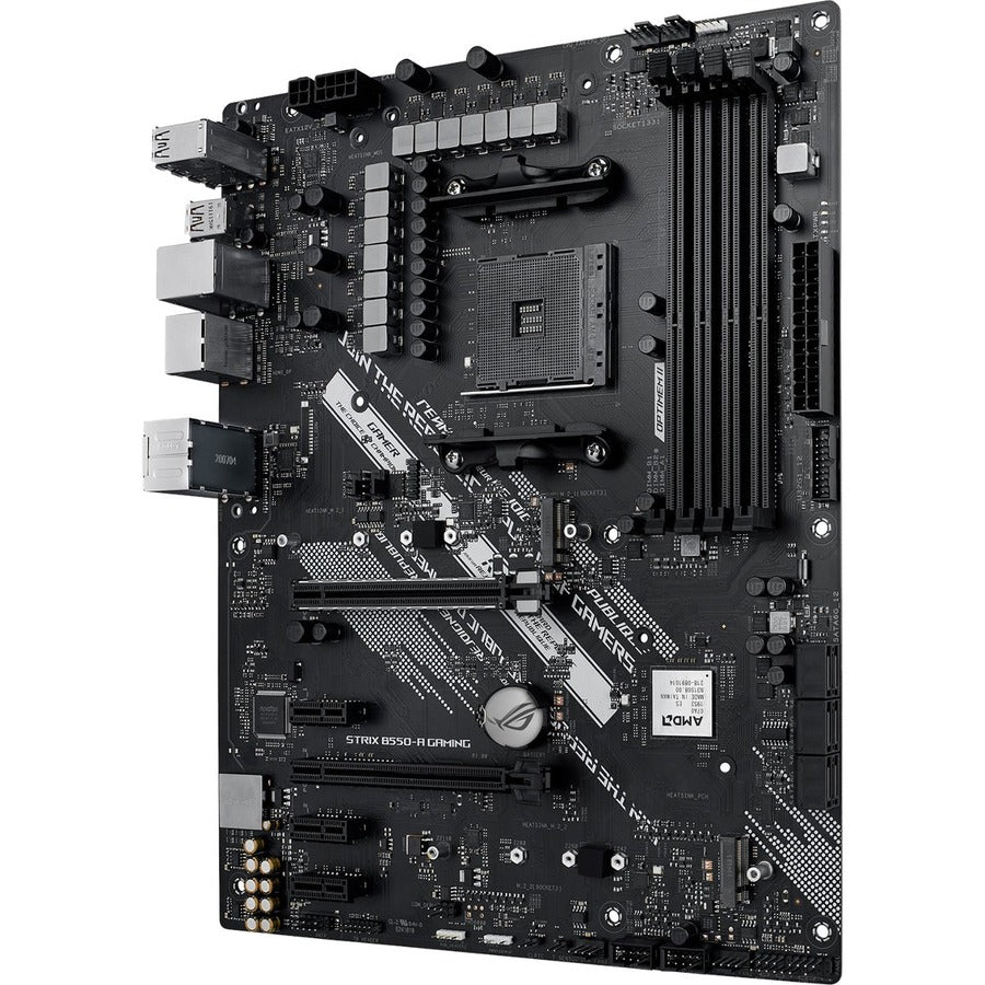 Asus ROG Strix B550-A GAMING Desktop Motherboard - AMD B550 Chipset - Socket AM4 - ATX