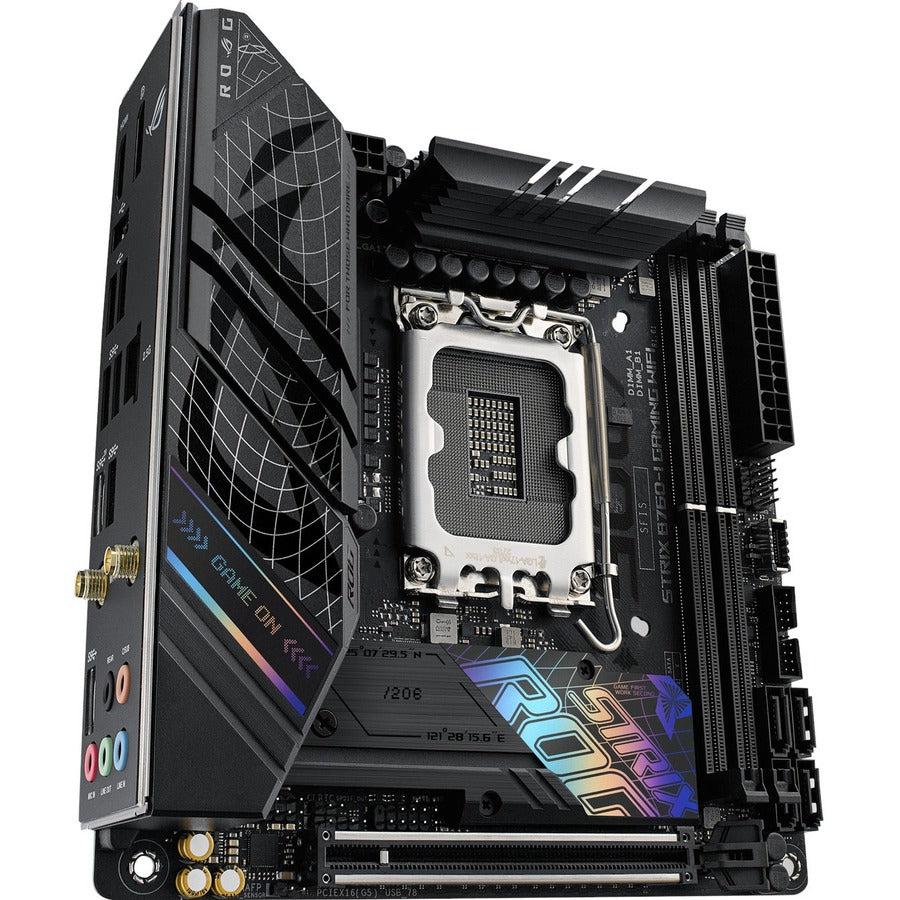 Asus ROG Strix B760-I GAMING WIFI Gaming Desktop Motherboard - Intel B760 Chipset - Socket LGA-1700 - Mini ITX