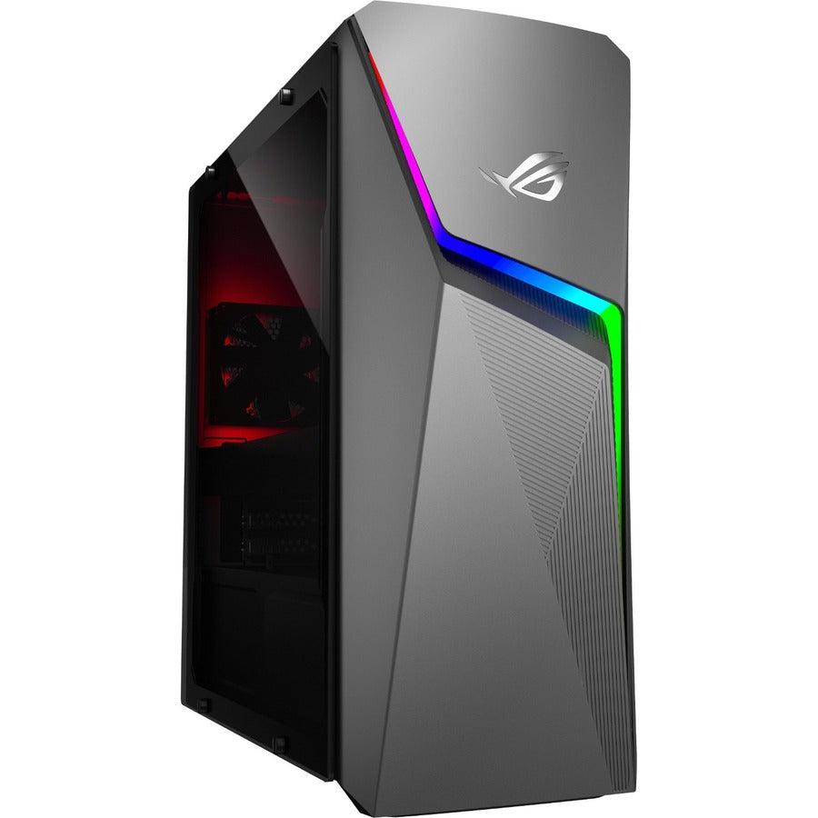 Asus ROG Strix G10DK-RS554 Gaming Desktop Computer - AMD Ryzen 3 3400G - 8 GB RAM - Mid-tower