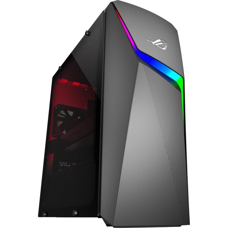 Asus ROG Strix G10DK-RS554 Gaming Desktop Computer - AMD Ryzen 3 3400G - 8 GB RAM - Mid-tower