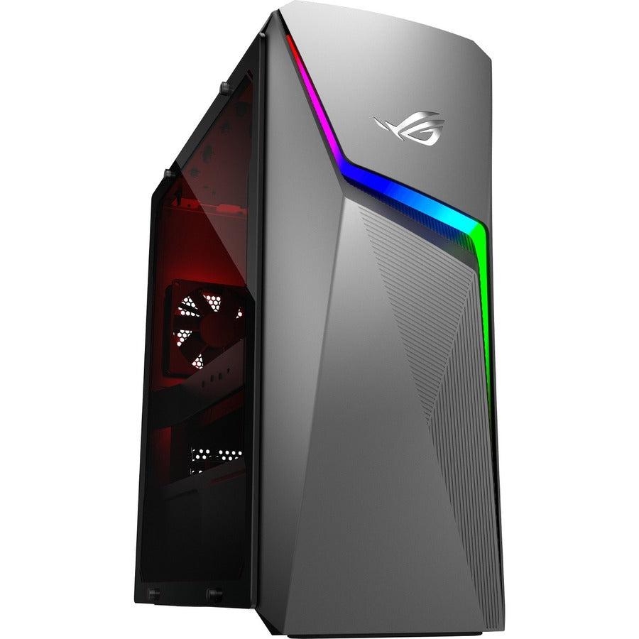 Asus ROG Strix G10DK-RS554 Gaming Desktop Computer - AMD Ryzen 3 3400G - 8 GB RAM - Mid-tower