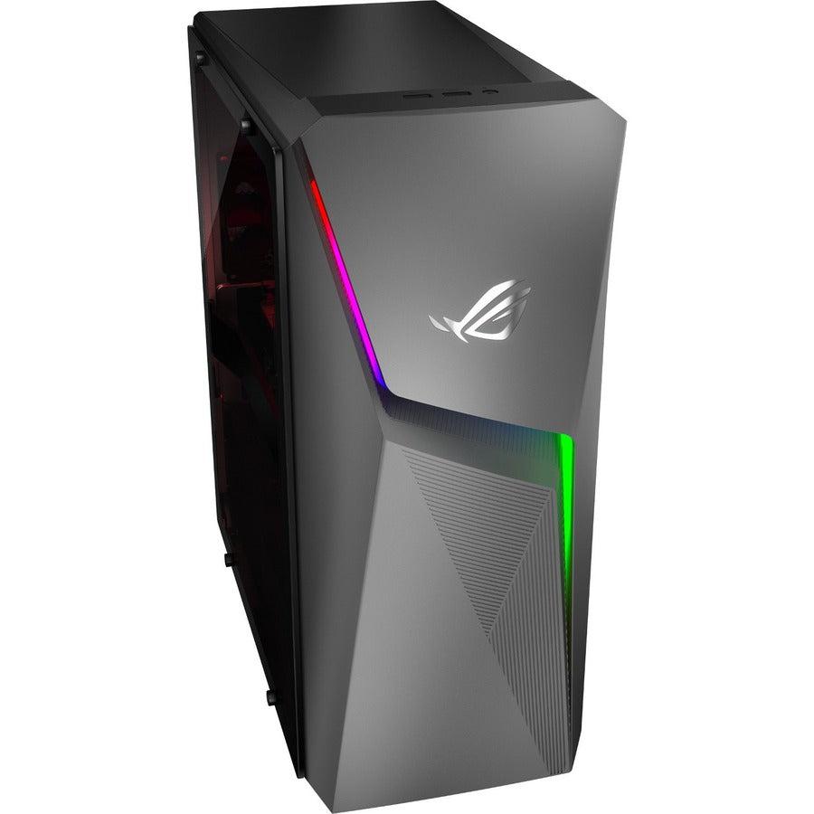 Asus ROG Strix G10DK-RS554 Gaming Desktop Computer - AMD Ryzen 3 3400G - 8 GB RAM - Mid-tower