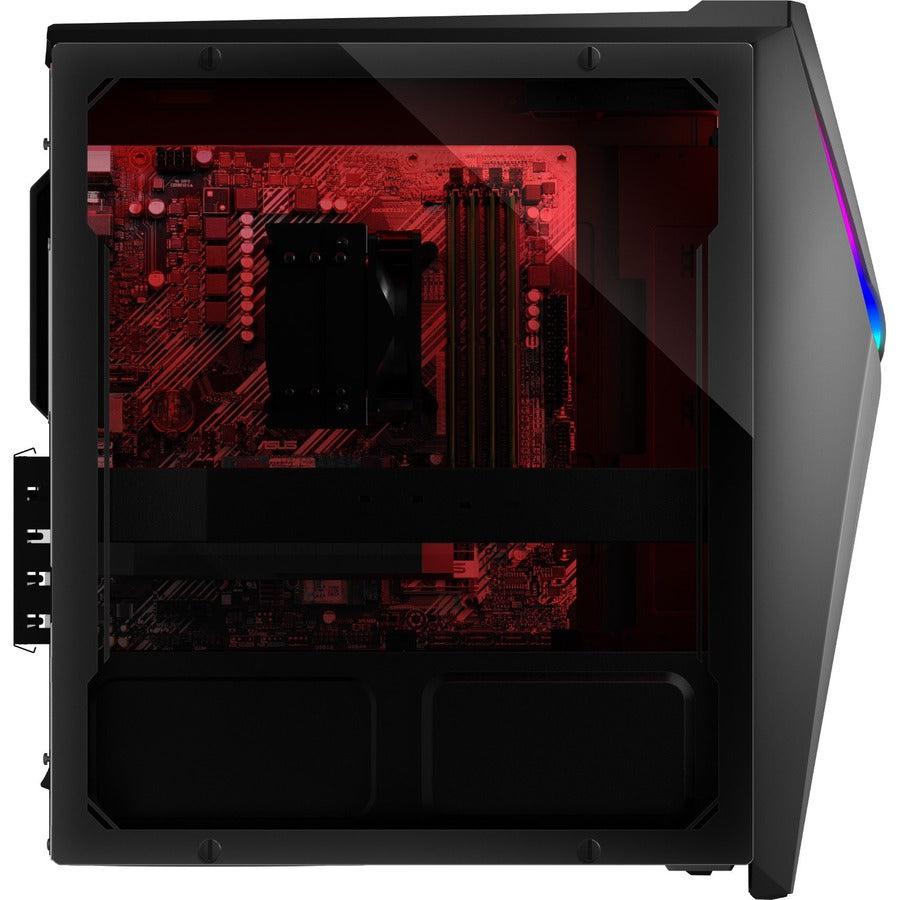 Asus ROG Strix G10DK-RS554 Gaming Desktop Computer - AMD Ryzen 3 3400G - 8 GB RAM - Mid-tower