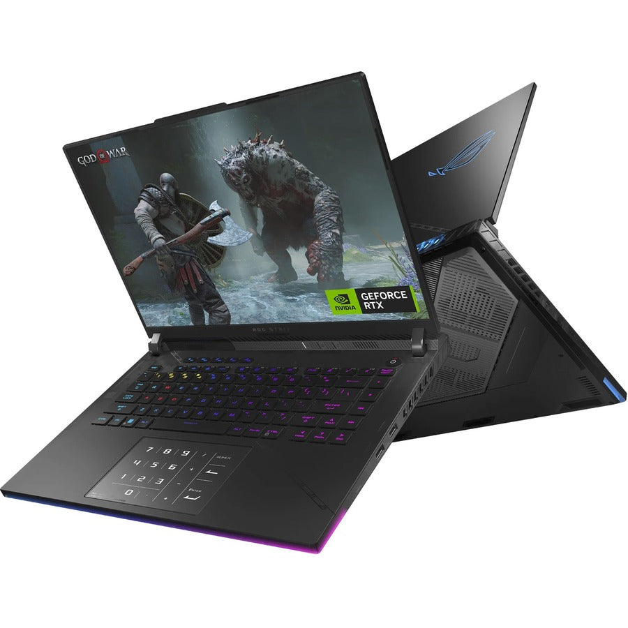 Asus ROG Strix SCAR 16 G634 G634JZ-XS96 16" Gaming Notebook - QHD+ - 2560 x 1600 - Intel Core i9 13th Gen i9-13980HX Tetracosa-core (24 Core) 2.20 GHz - 32 GB Total RAM - 1 TB SSD - Off Black