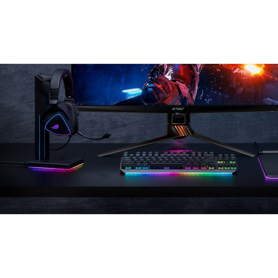 Asus ROG Swift PG32UQX 32 Class 4K UHD Gaming OLED Monitor - 16:9 - Black"