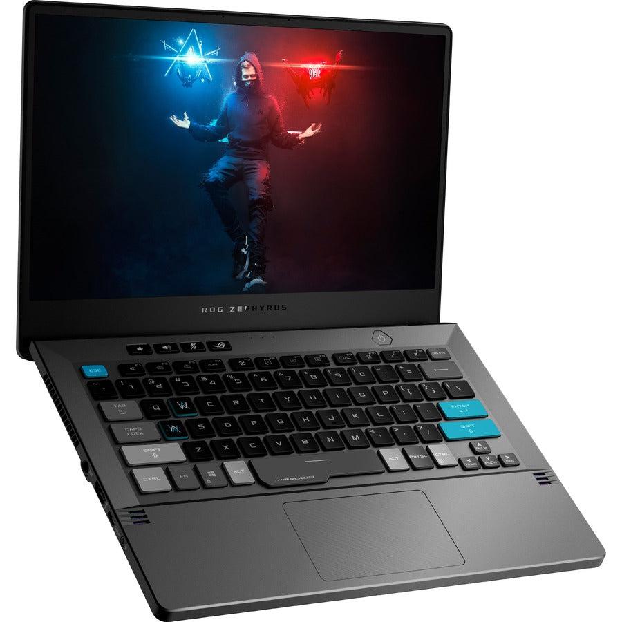 Asus ROG Zephyrus G14 GA401 GA401QEC-K2064T 14" Gaming Notebook - WQHD - 2560 x 1440 - AMD Ryzen 9 5900HS Octa-core (8 Core) 3.10 GHz - 16 GB Total RAM - 1 TB SSD - Gray
