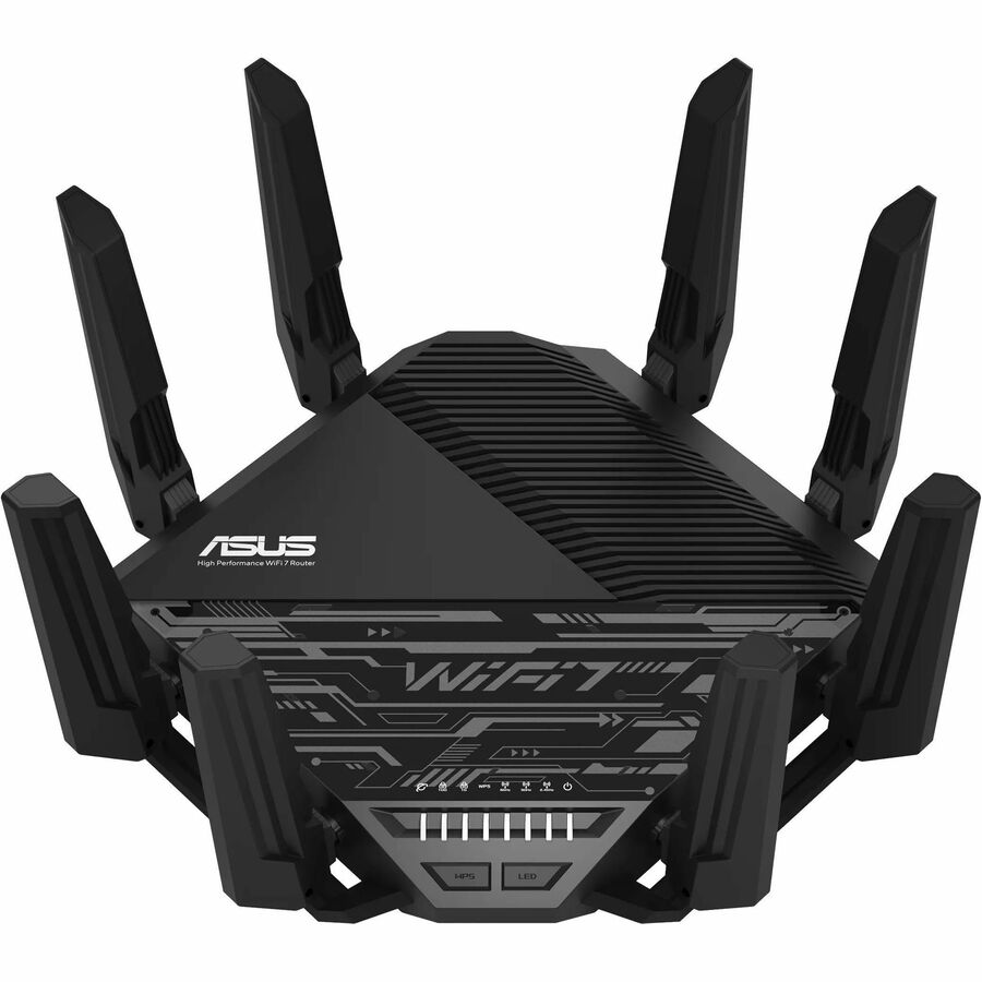 Asus RT-BE96U Tri-Band WiFi 7 Router - Dual 10G Port with AiMesh & AiProtection Pro | TecISoft