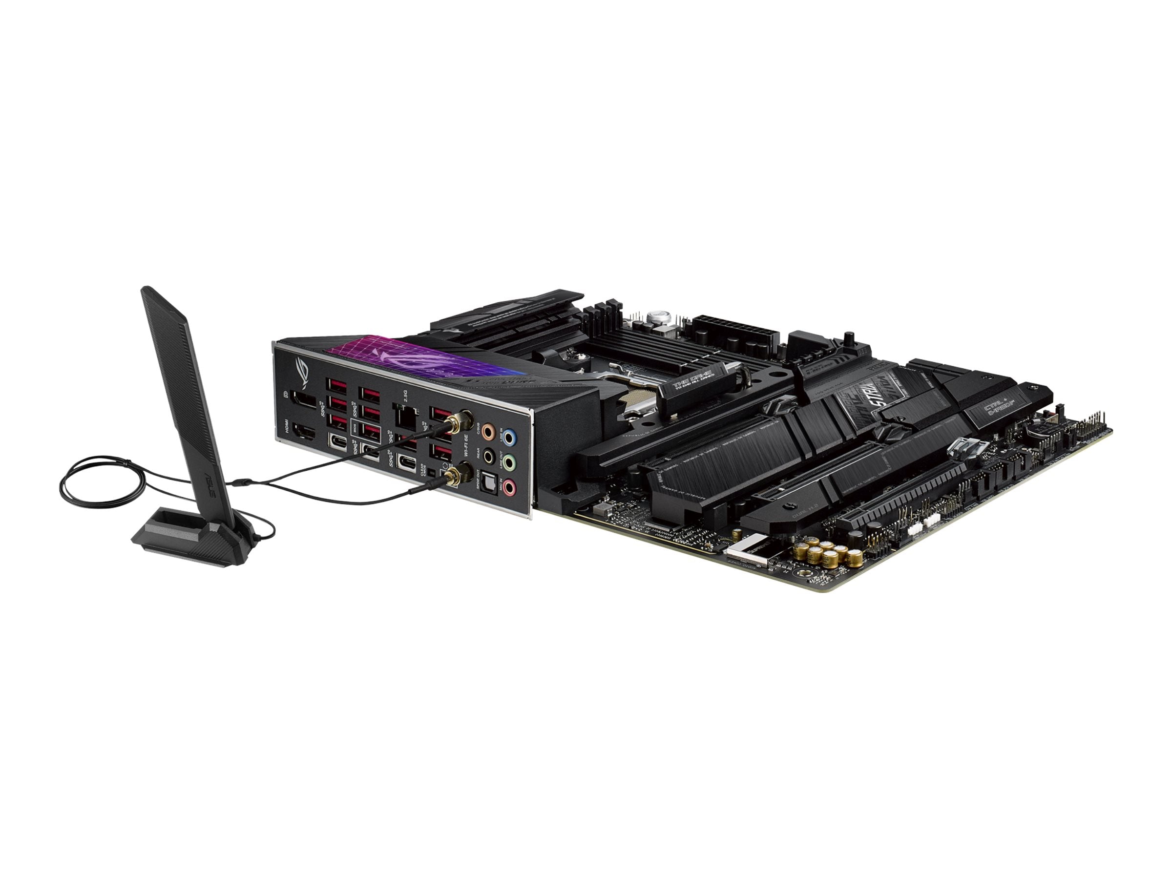 Asus Rog Strix X670E-E Gaming Wifi - Motherboard - Atx - Socket Am5 - Amd X670 Chipset - Usb 3.2 Gen 1, Usb 3.2 Gen 2, Usb-C 3.2 Gen2, Usb-C 3.2 Gen 2X2 - 2.5 Gigabit Lan, Wi-Fi 6, Bluetooth - Onboard Graphics (Cpu Required) - Hd Audio (8-Channel)
