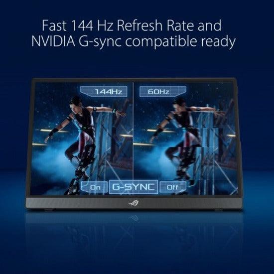 Asus Rog Strix Xg16Ahpe 15.6 Inch Full Hd 800:1 3Ms Micro Hdmi Non-Glare Ips Led Portable Gaming Monitor