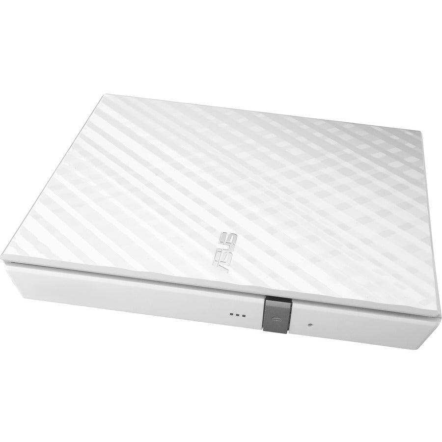 Asus Sdrw-08D2S-U Dvd-Writer - External - Retail Pack - White Sdrw-08D2S-Uwgaci