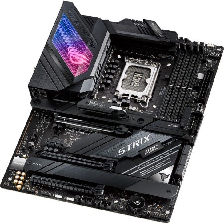Asus Strix Z690-E GAMING WIFI Gaming Desktop Motherboard - Intel Z690 Chipset - Socket LGA-1700 - Intel Optane Memory Ready - ATX