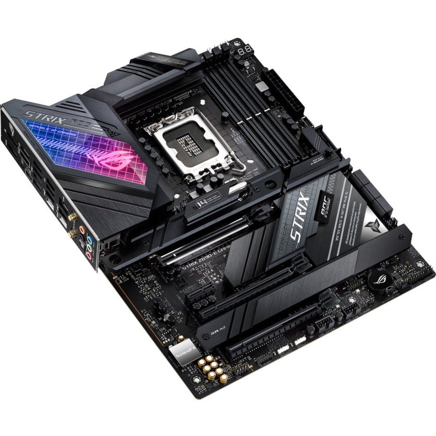 Asus Strix Z690-E GAMING WIFI Gaming Desktop Motherboard - Intel Z690 Chipset - Socket LGA-1700 - Intel Optane Memory Ready - ATX