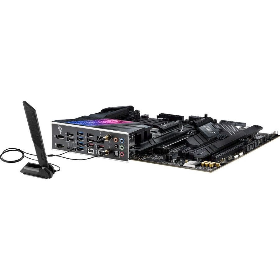 Asus Strix Z690-E GAMING WIFI Gaming Desktop Motherboard - Intel Z690 Chipset - Socket LGA-1700 - Intel Optane Memory Ready - ATX
