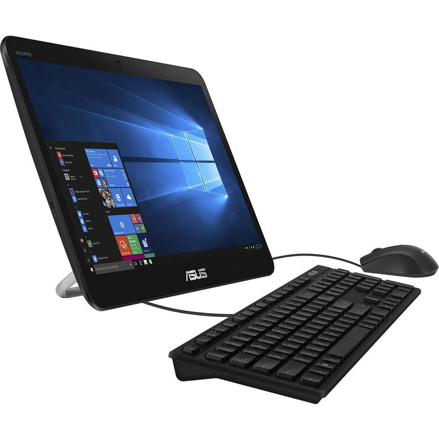 Asus V161 V161GAR-XH001T All-in-One Computer - Intel Celeron N4020 - 4 GB - 128 GB SSD - 15.6 HD Touchscreen - Desktop - Black"