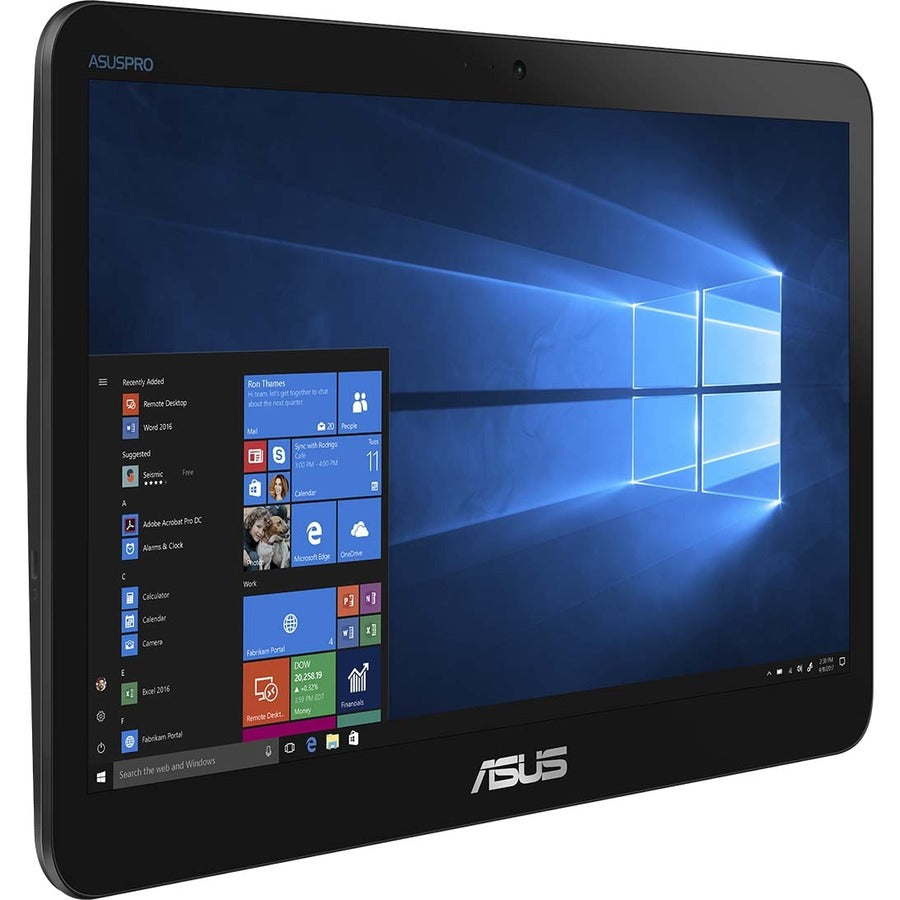 Asus V161 V161GAR-XH001T All-in-One Computer - Intel Celeron N4020 - 4 GB - 128 GB SSD - 15.6 HD Touchscreen - Desktop - Black"