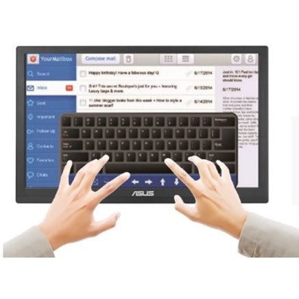 Asus VT168HR 16 Class LCD Touchscreen Monitor - 16:9 - 5 ms"