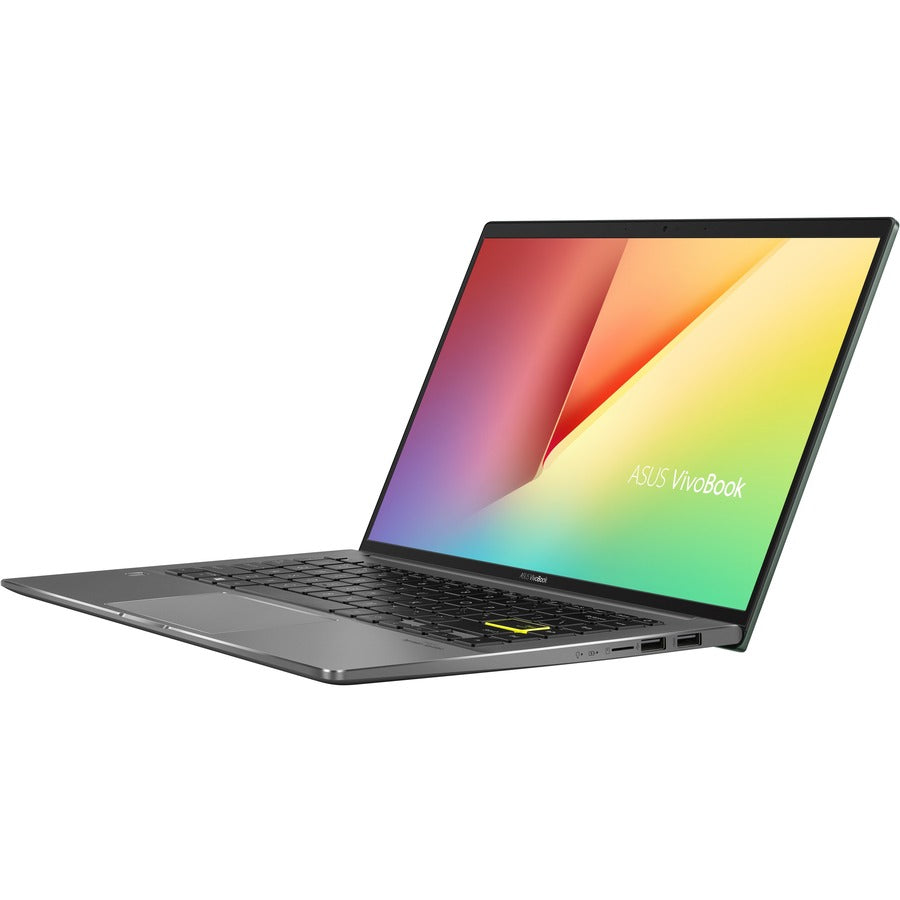 Asus VivoBook S14 S435EA S435EA-DH71-GR 14 Notebook - Full HD - Intel Core i7 11th Gen i7-1165G7 - Intel Evo Platform - 8 GB - 512 GB SSD - Deep Green"