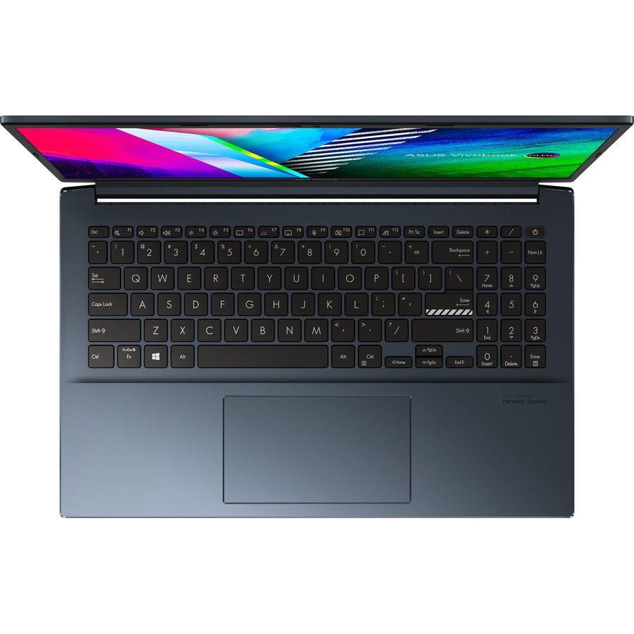 Asus Vivobook Pro 15 OLED M3500 M3500QC-DS71 15.6 Notebook - Full HD - AMD Ryzen 7 5800H - 16 GB - 512 GB SSD - Quiet Blue"