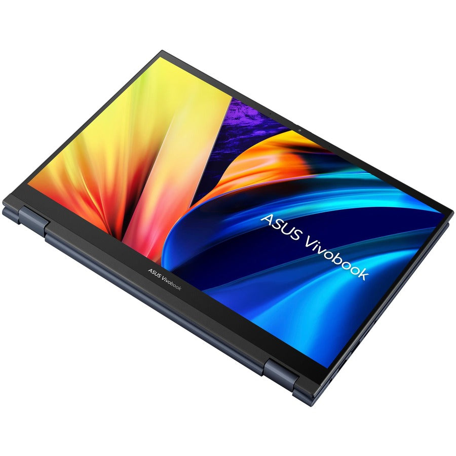 Asus Vivobook S 14 Flip Tp3402 Tp3402Za-Db51T 14" Touchscreen Convertible Notebook - Wuxga - 1920 X 1200 - Intel Core I5 12Th Gen I5-12500H Dodeca-Core (12 Core) 2.50 Ghz - 8 Gb Total Ram - 8 Gb On-Board Memory - 512 Gb Ssd - Quiet Blue