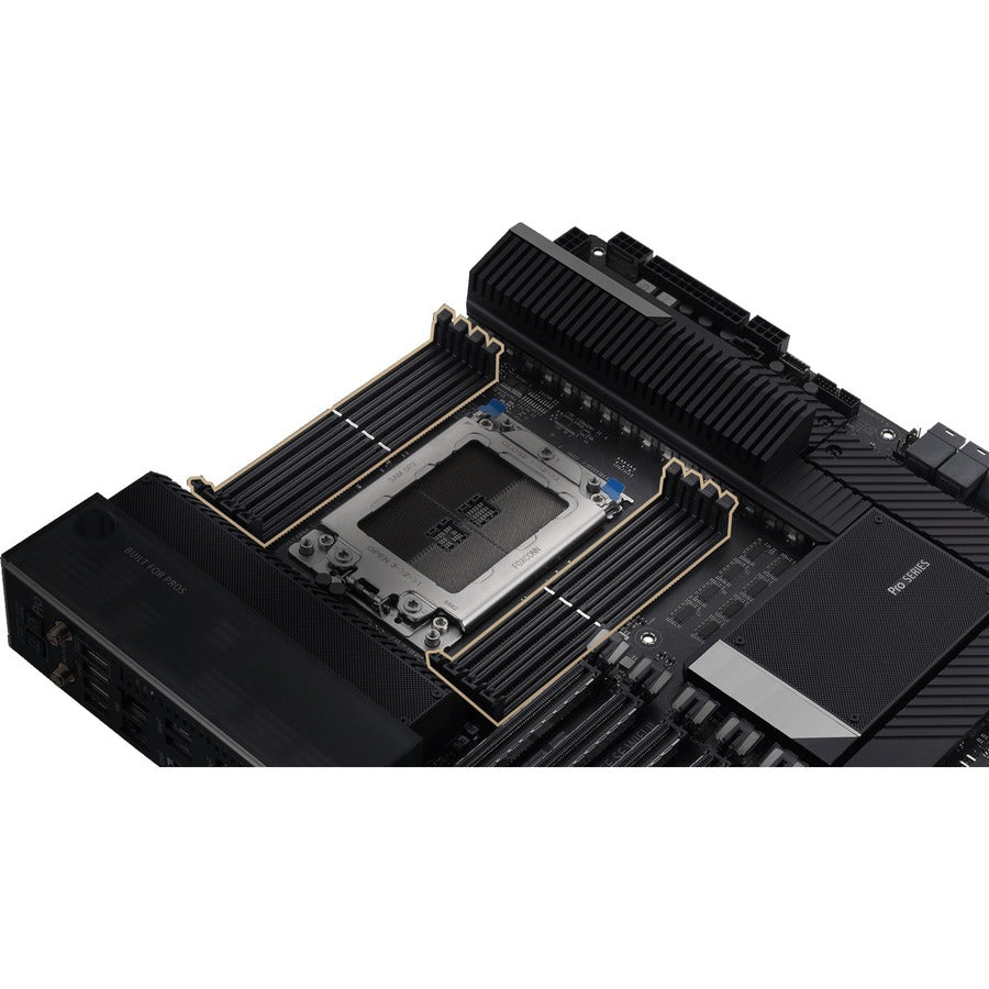 Asus WS WRX80E-SAGE SE WIFI II Desktop Motherboard - AMD WRX80 Chipset - Socket sWRX8 - Extended ATX