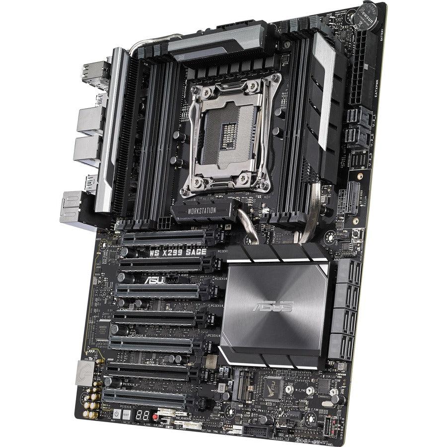 Asus WS X299 SAGE Workstation Motherboard - Intel X299 Chipset - Socket R4 LGA-2066 - Intel Optane Memory Ready - SSI CEB WSX299SAGE