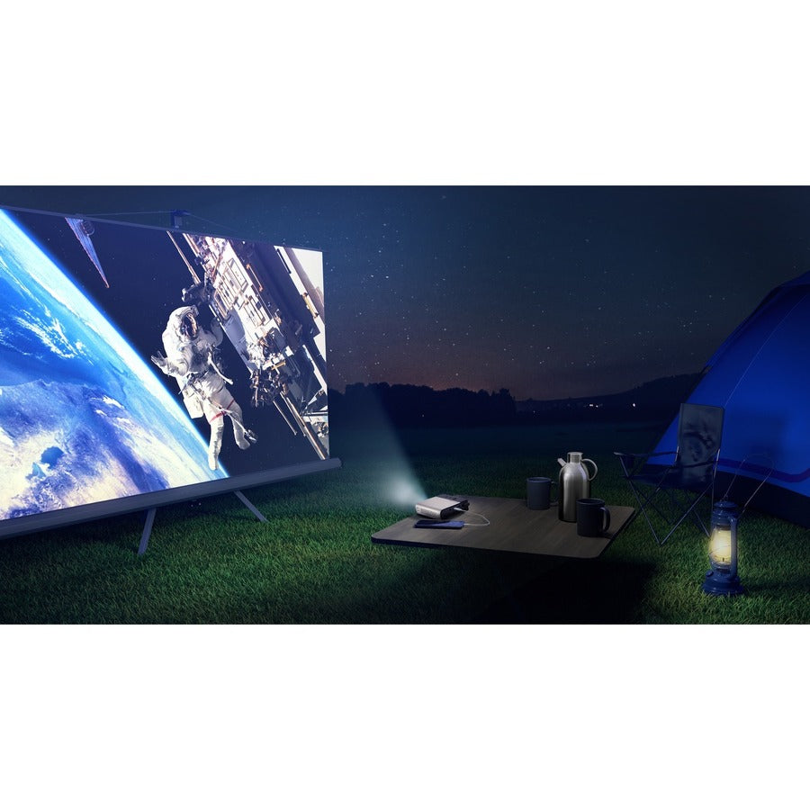 Asus ZenBeam E2 DLP Projector - 16:9 - Ceiling Mountable Portable - Black Gold - 854 x 480