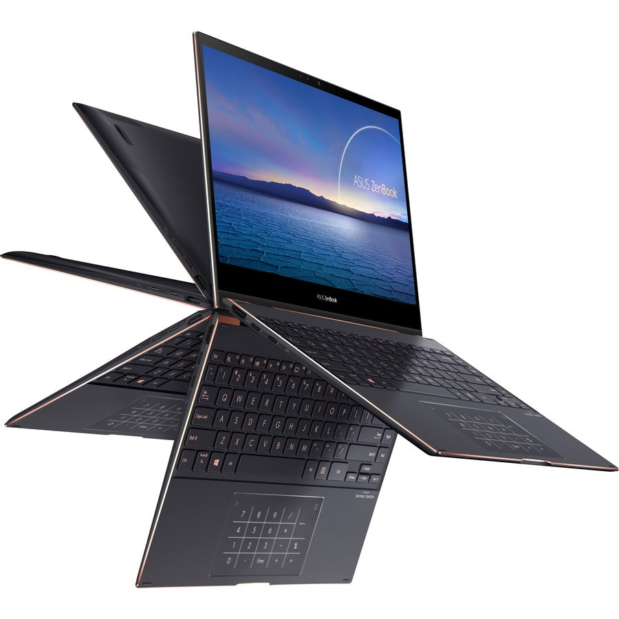 Asus ZenBook Flip S UX371 UX371EA-XH77T 13.3 Touchscreen Notebook - 4K UHD - Intel Core i7 i7-1165G7 - 16 GB - 1 TB SSD"
