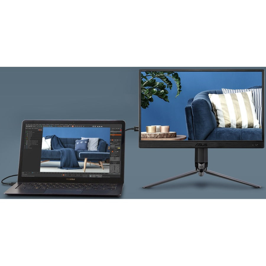 Asus ZenScreen MB165B 16 Class WXGA LCD Monitor - 16:9"