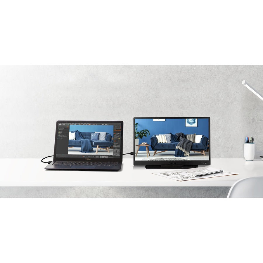 Asus ZenScreen MB165B 16 Class WXGA LCD Monitor - 16:9"