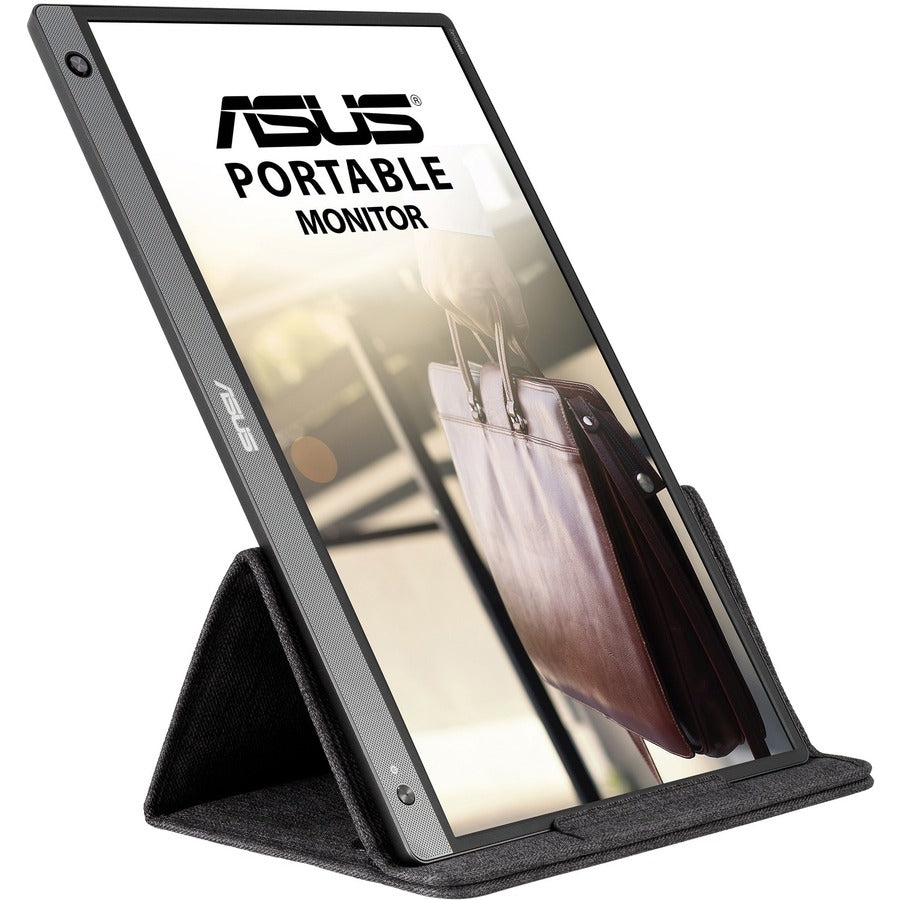 Asus ZenScreen MB16AH 16 Class Full HD LCD Monitor - 16:9 - Dark Gray"