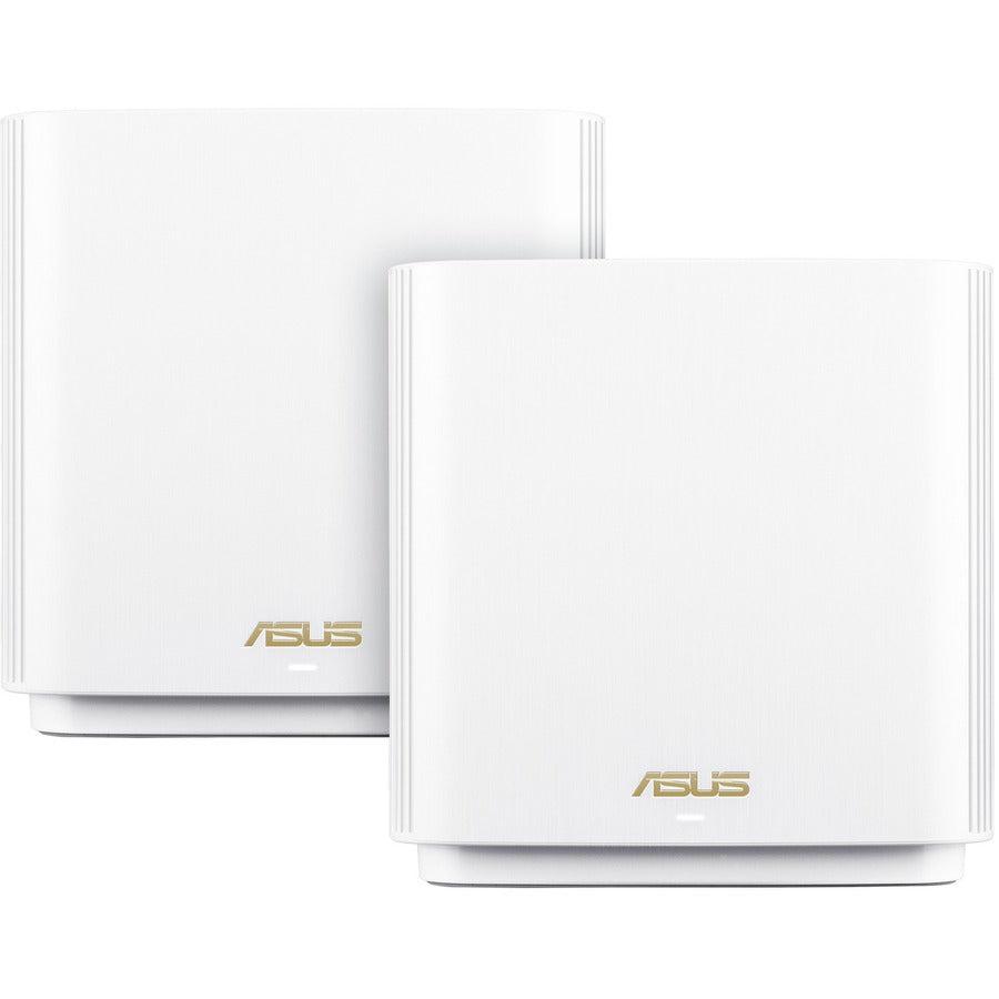 Asus ZenWiFi ET8 ET8 (W-2-PK) Wi-Fi 6 IEEE 802.11ax Wireless Router ET8(W-2-PK)