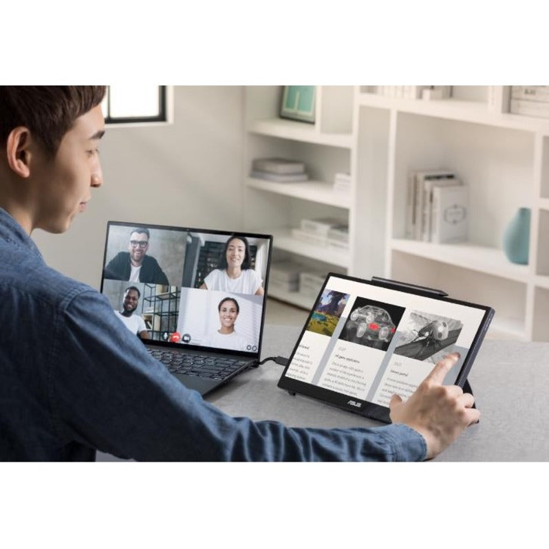 Asus Zenscreen Ink Mb14Ahd 14" Lcd Touchscreen Monitor - 16:9 - 5 Ms Gtg