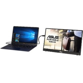 Asus ZenScreen MB16ACV 16 Class LCD Monitor - 16:9 - Silver"