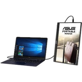 Asus ZenScreen MB16ACV 16 Class LCD Monitor - 16:9 - Silver"