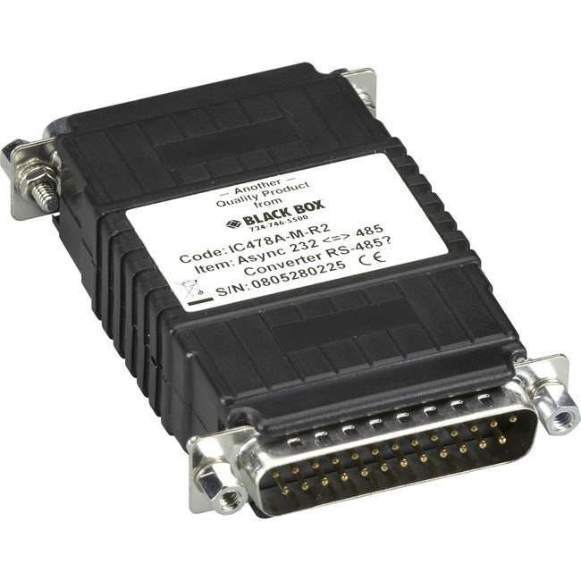 Async Rs232 To Rs485 Interface Converter - Db25 To Db25, Taa