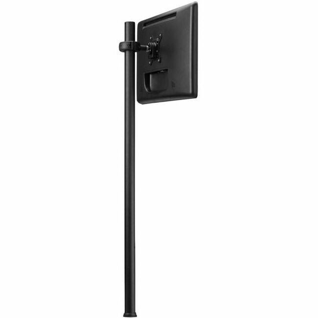 Atdec 45.25in pole desk mount with one display head - Loads up to 26.5lb - VESA 75x75, 100x100 SD-DP-1150