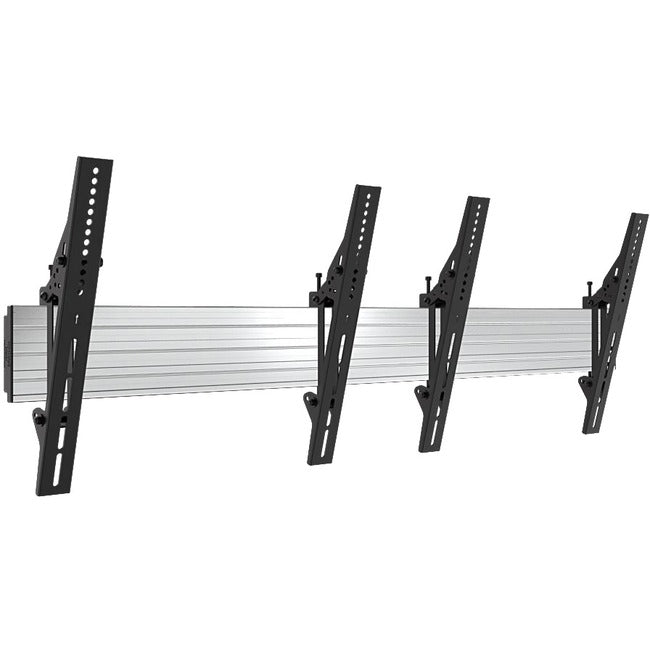 Atdec ADBS 2x1 wall menu board mount for 45-65 displays (Black)" ADBS-2X1-12TW