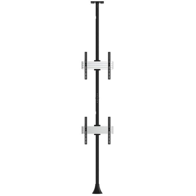 Atdec ADBS floor-to-ceiling mount for 60-75 displays (Black)" ADBS-1X2-4FCF