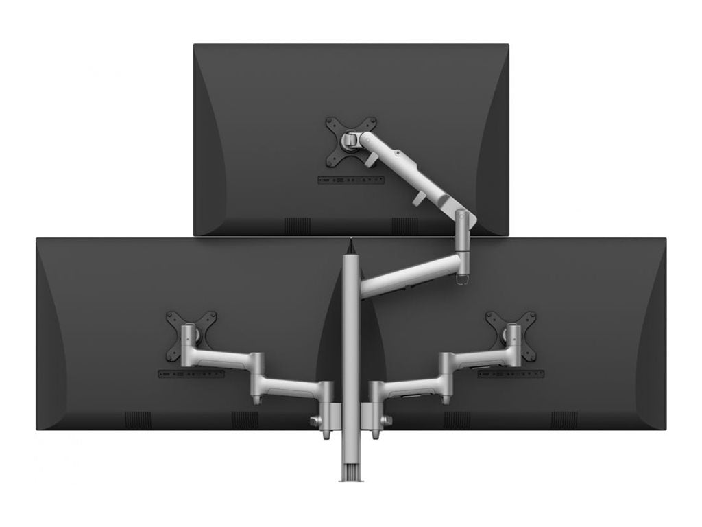 Atdec AWMS-3-D4651 White Triple Monitor Arm