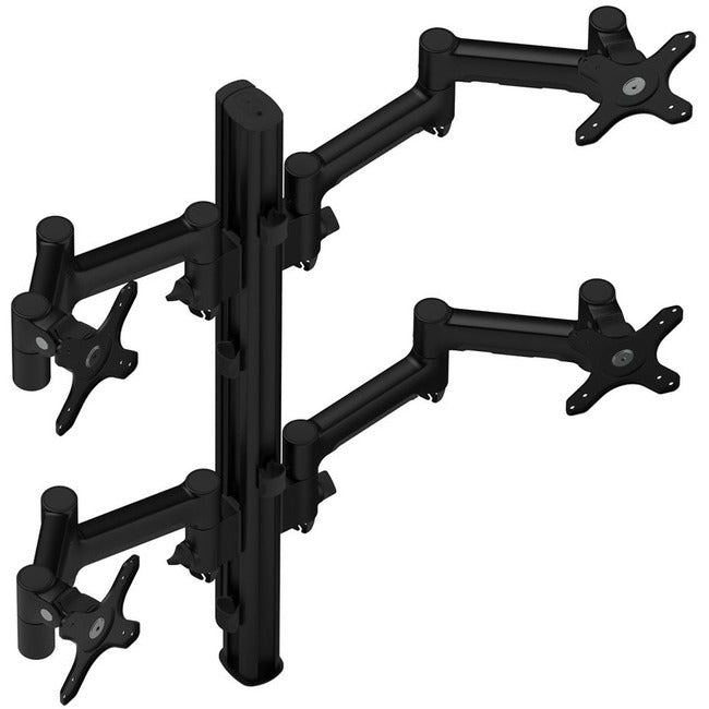 Atdec AWMS-4-4675 Mounting Arm for Monitor, Flat Panel Display, Curved Screen Display - Black AWMS-4-4675-H-B