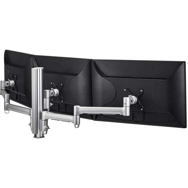 Atdec Mounting Arm for Monitor, Display, Flat Panel Display, Curved Screen Display - Silver - Landscape AWMS-3-13714-F-S
