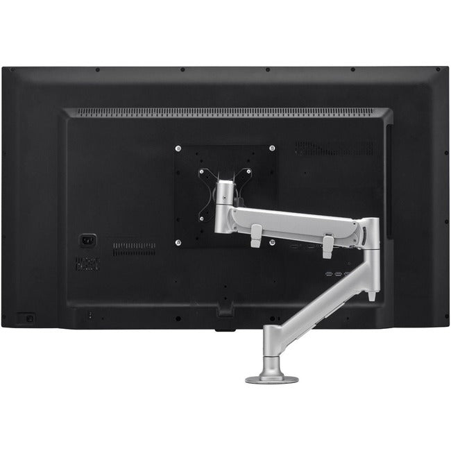 Atdec Mounting Arm for Monitor, Flat Panel Display, Curved Screen Display - Silver - Landscape/Portrait AWMS-HXB-H-S
