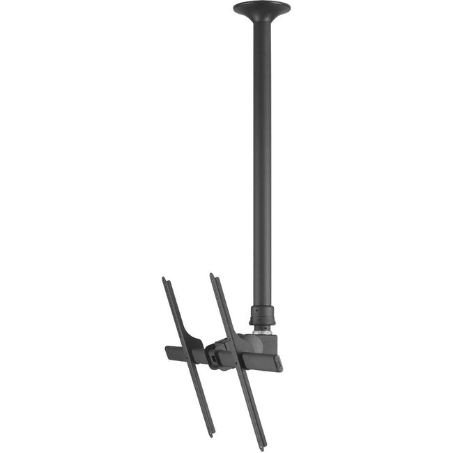 Atdec ceiling mount for large display, long pole - Loads up to 143lb - Black - Universal VESA up to 800x500 TH-3070-CTL