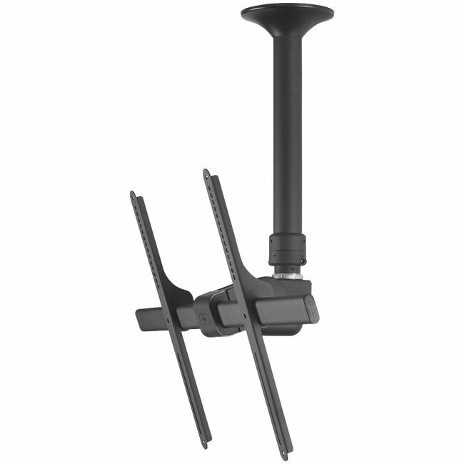 Atdec ceiling mount for large display, short pole - Loads up to 143lb - Black - Universal VESA up to 800x500 TH-3070-CTS