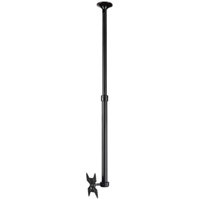 Atdec ceiling mount for medium display, long pole - Loads up to 55lb - Black - VESA 200x200 TH-1040-CTL